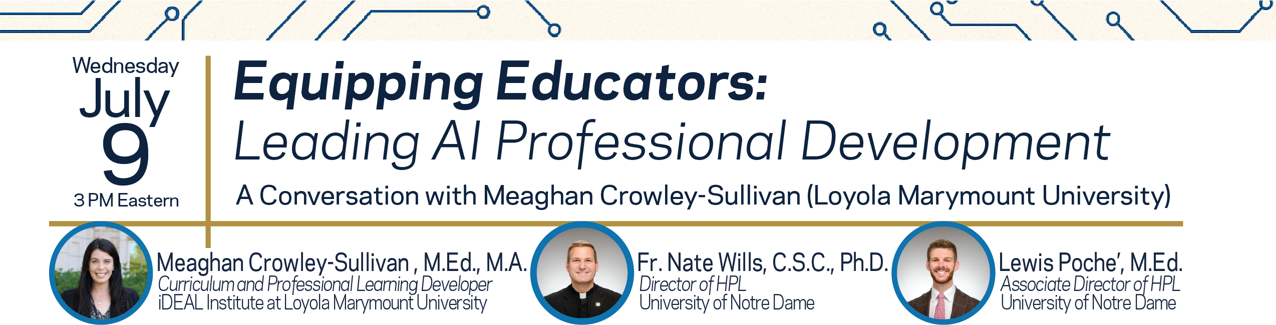 Banner for Higher Power Learning Network Talk
